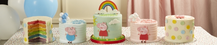 Peppa Pig Cakes