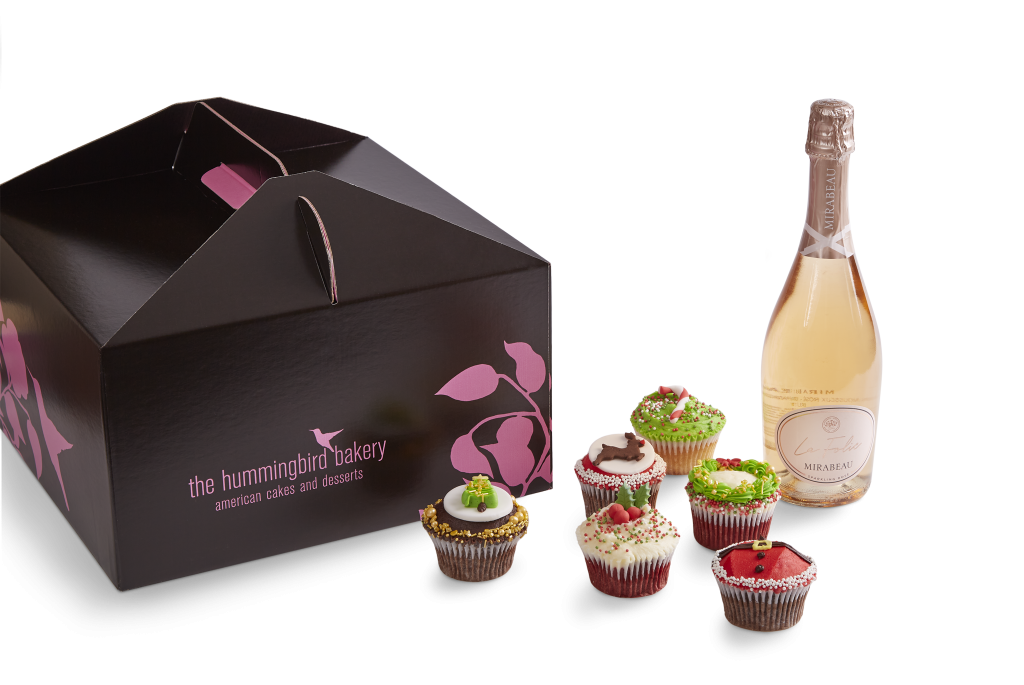 Mirabeau La Folie Christmas Cupcake Hamper