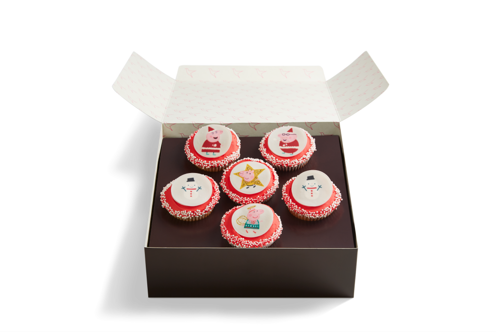 Peppa Pig Christmas Cupcake Selection Box