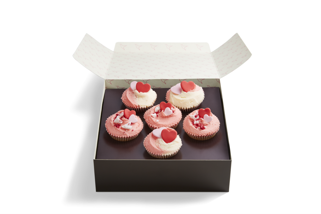 Vegan Valentine's Cupcake Selection Box