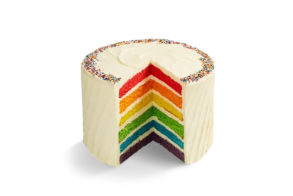 Vegan Rainbow Cake