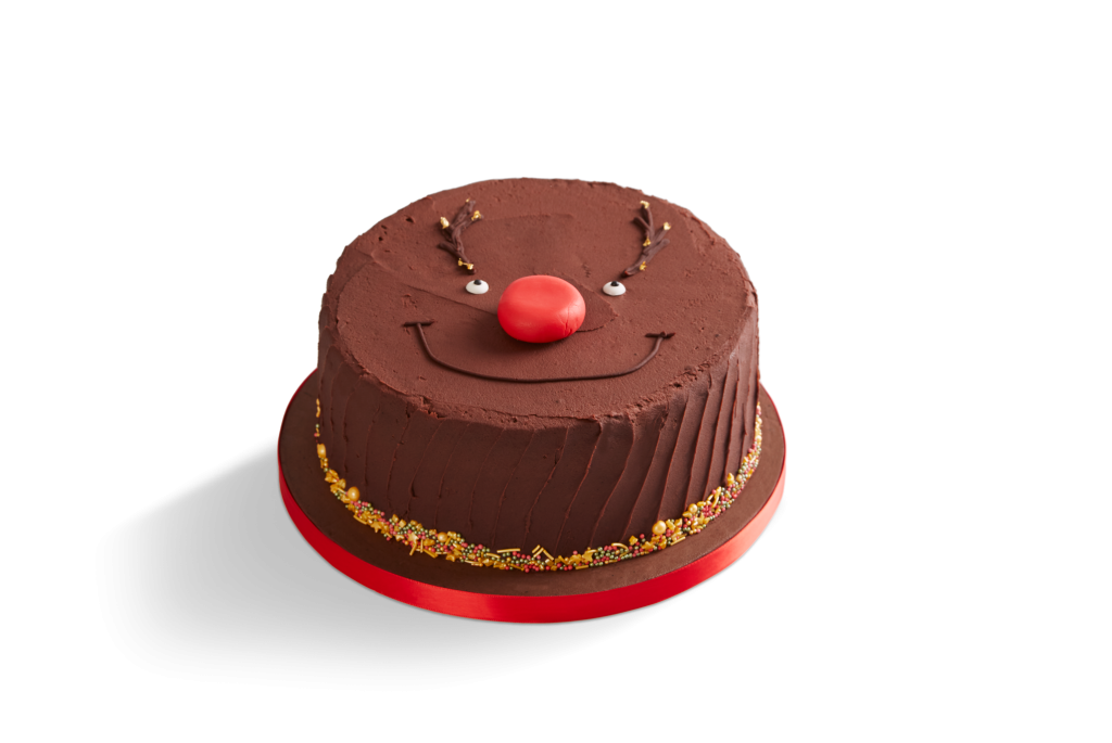 Christmas Chocolate Rudolph Cake