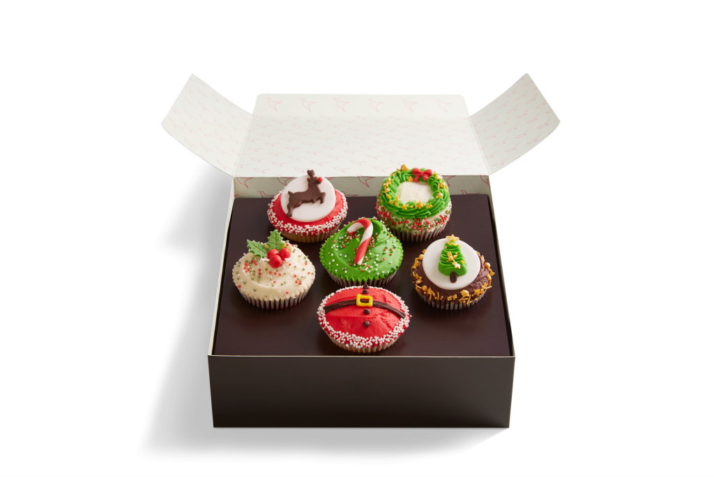 Made Without Gluten Christmas Cupcake Selection Box