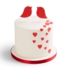 Red Velvet Love Birds Cake